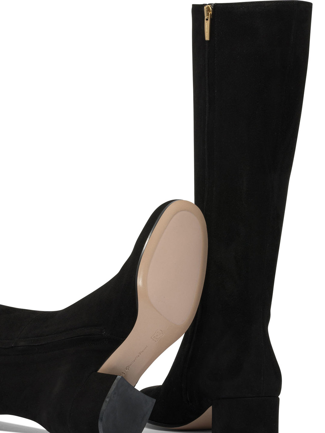 Gianvito Rossi Joelle 45 Mm Boots - Black | 7934d23986c3061747d2b9fdccbaef0f0c99b755