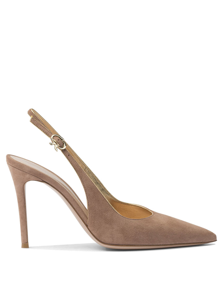 Gianvito Rossi Yves Sandals - Pink | 7e735e0764e74714a66adae3b161e6f0bcf36f16