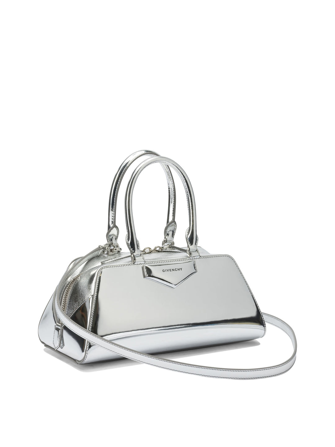 Givenchy Antigona East-West Handbags - Silver | 143bf0a107ed7f2d4da70c1e50ea084113906a2b
