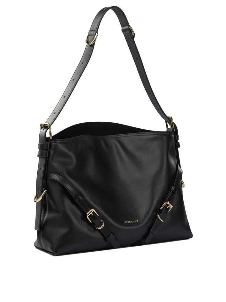 Givenchy Voyou Shoulder Bags - Black | 951493509d54e9e5b106cc903dc7aacea52ba6df