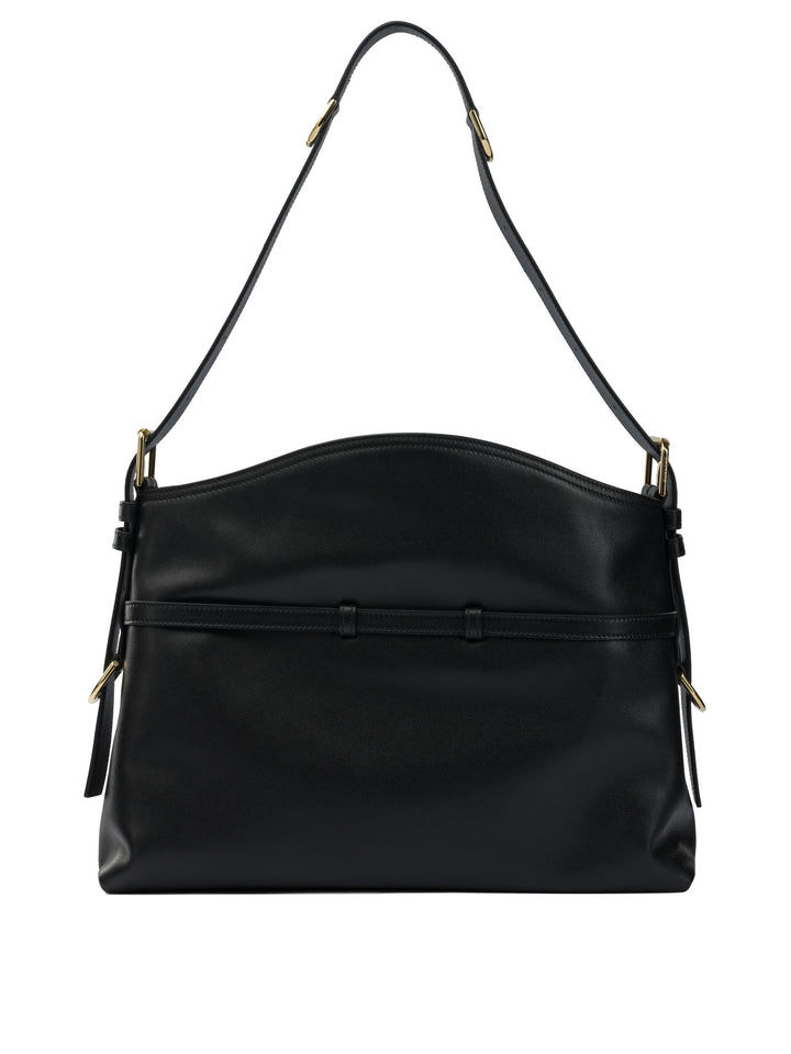 Givenchy Voyou Shoulder Bags - Black | b8fa22b296aea28fff63c5e9a680cd933b3b67f6