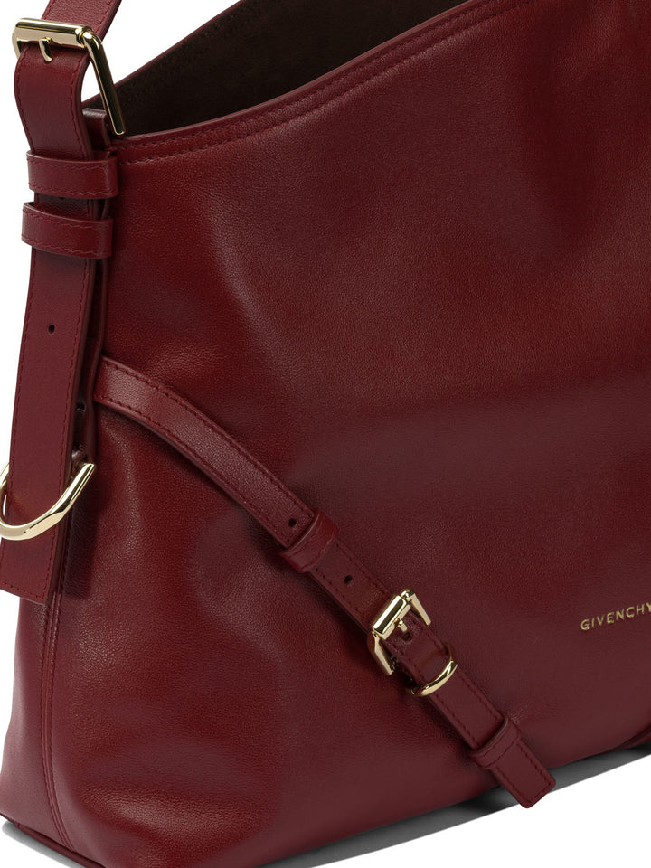 Givenchy Voyou Shoulder Bags - Red | 0923767f2a86b0d1fecc249a1c2ec9ec4f657cac