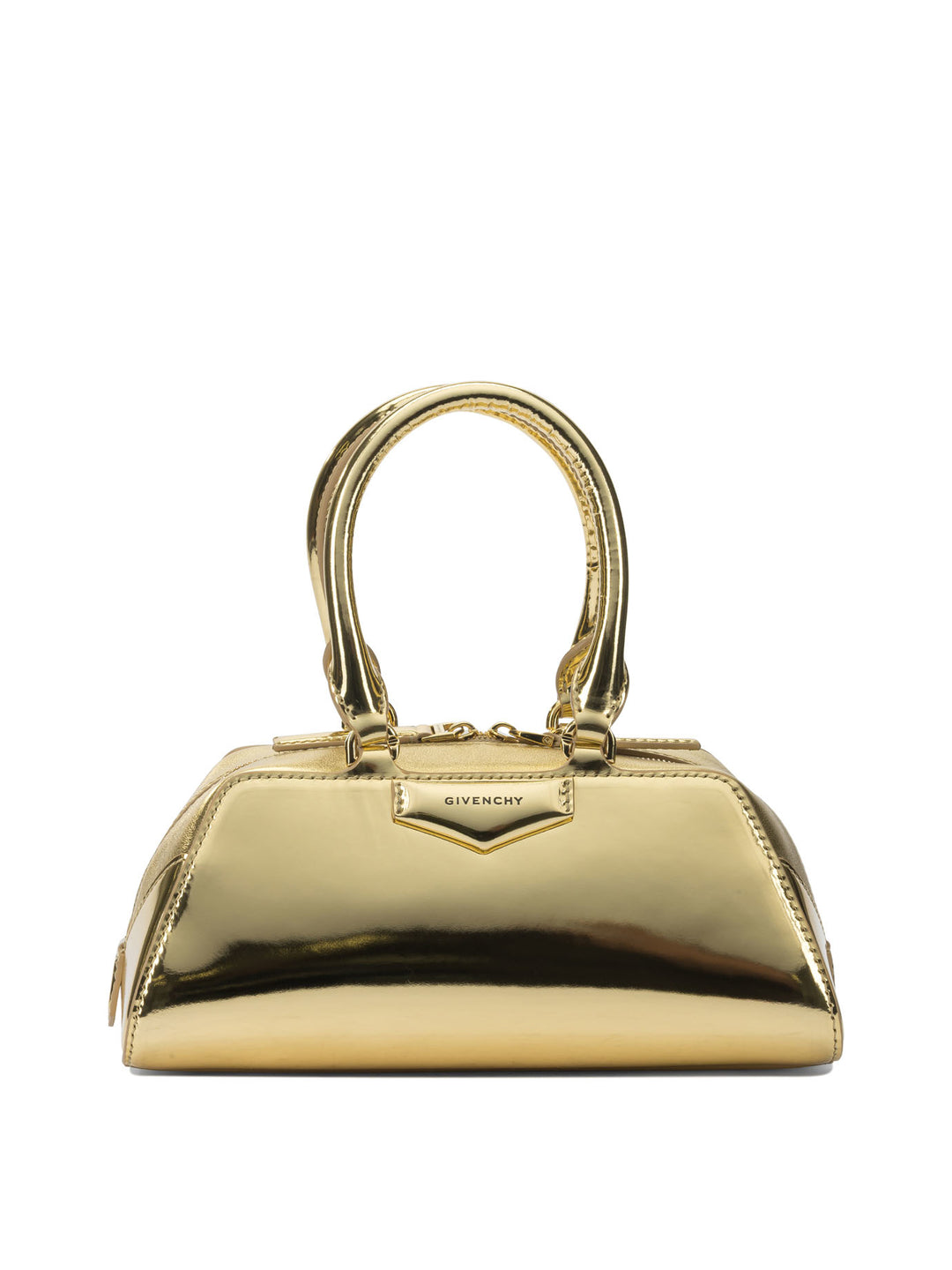 Givenchy Antigona East-West Handbags - Gold | 56ebd7474f8119835bb147d5e3465d7c3e13d55c