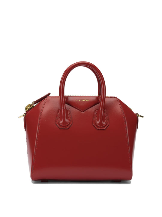 Antigona Handbags Red