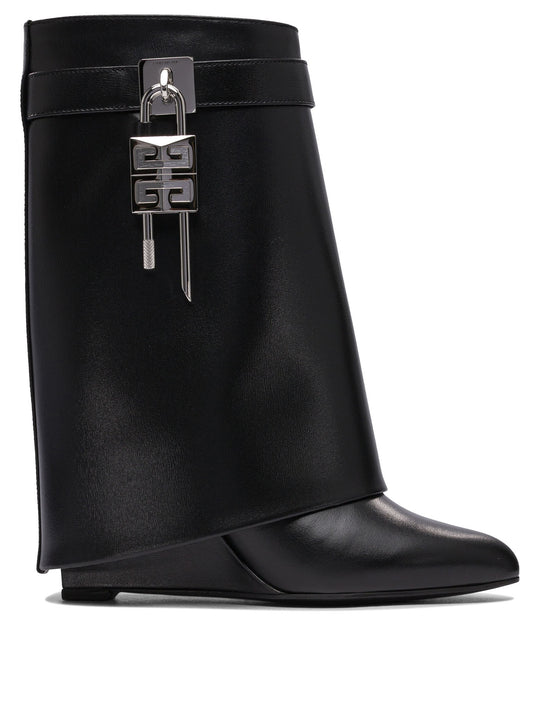 Shark Lock Boots Black