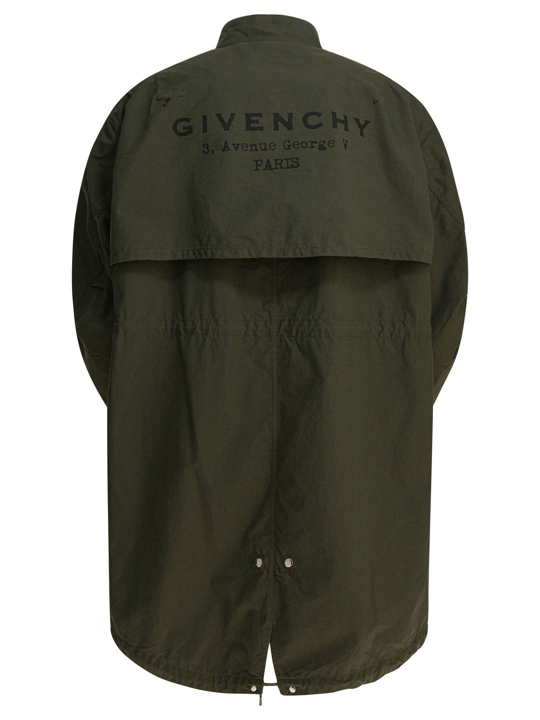 Givenchy Givenchy Print Parka Jackets and Coats - Green | fe6fcebc8439fb6461b6cb9c88f75528b4f4f196