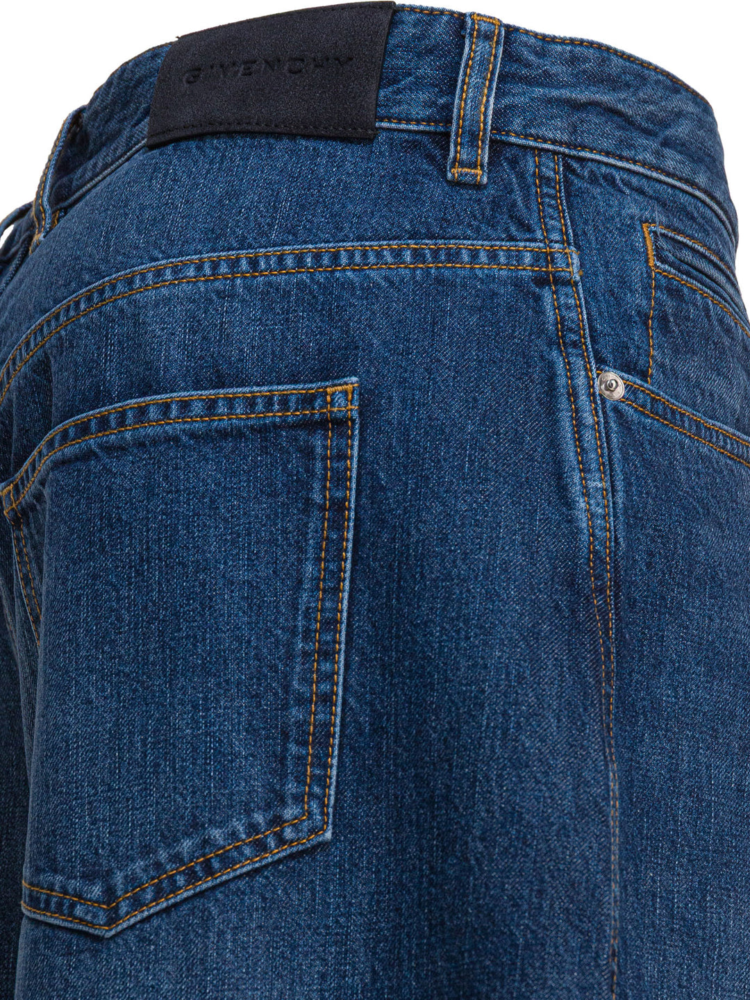 Givenchy Wide Leg Jeans - Blue | cd87fe8a2897143addedac0f35d0b40c31558493