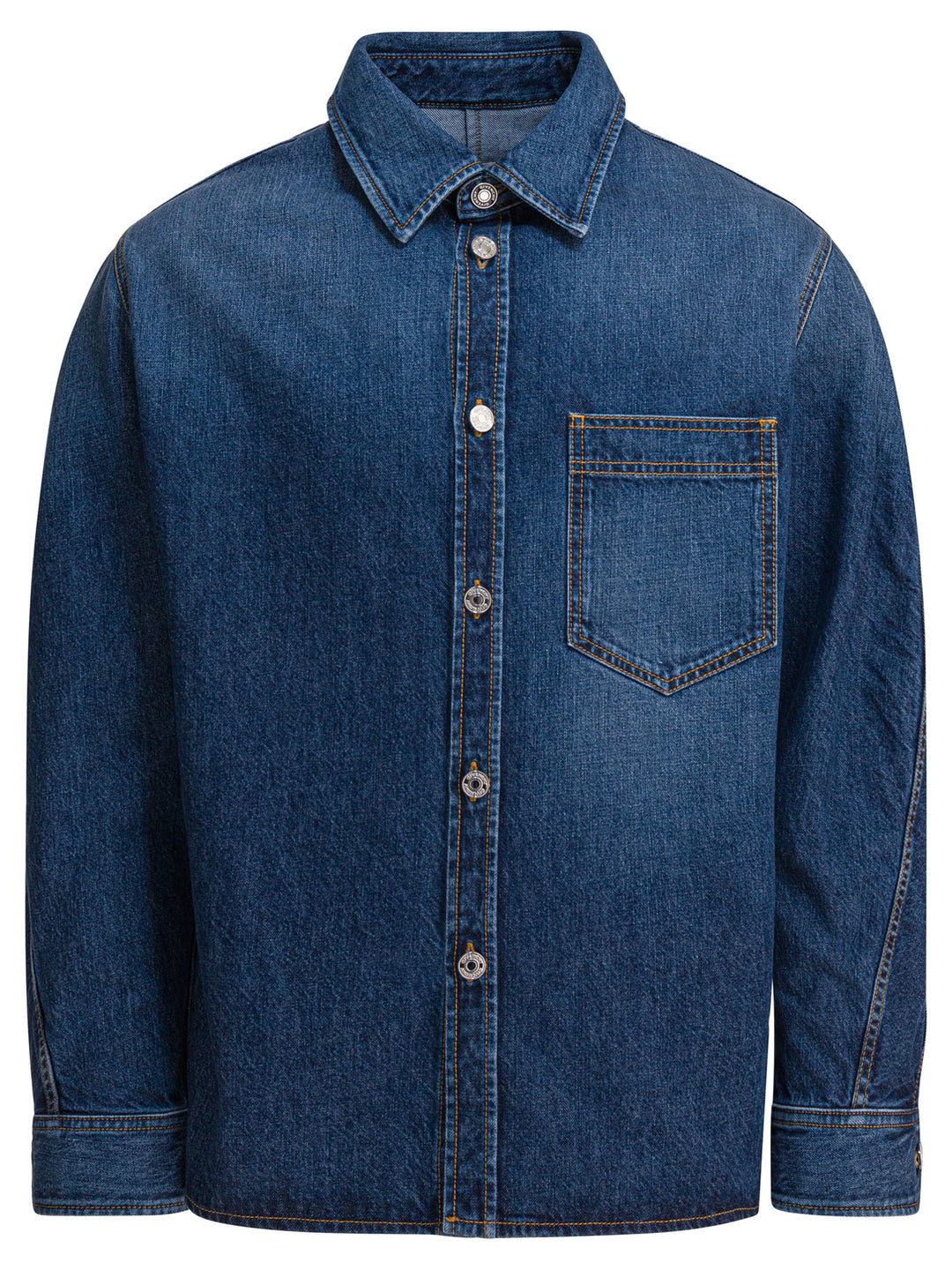 Givenchy Denim Overshirt Jackets and Coats - Blue | c75b84667cb8e622efffd40d0386aed631af67f7
