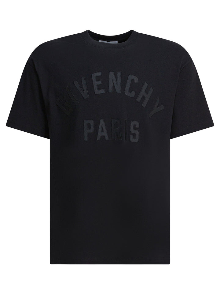 Givenchy Givenchy Paris T-shirts - Black | 3dfbcbd415e29f73f4812689af798b2494904857