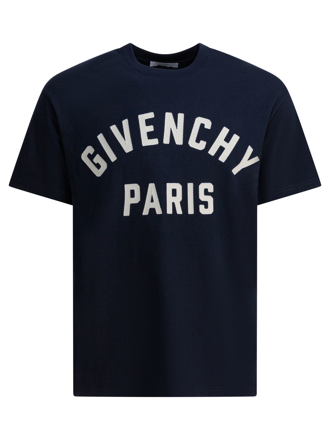 Givenchy Givenchy Paris T-shirts - Blue | 241cfa4dcddfb39e6a9abb7f3286ad63a67e28d6