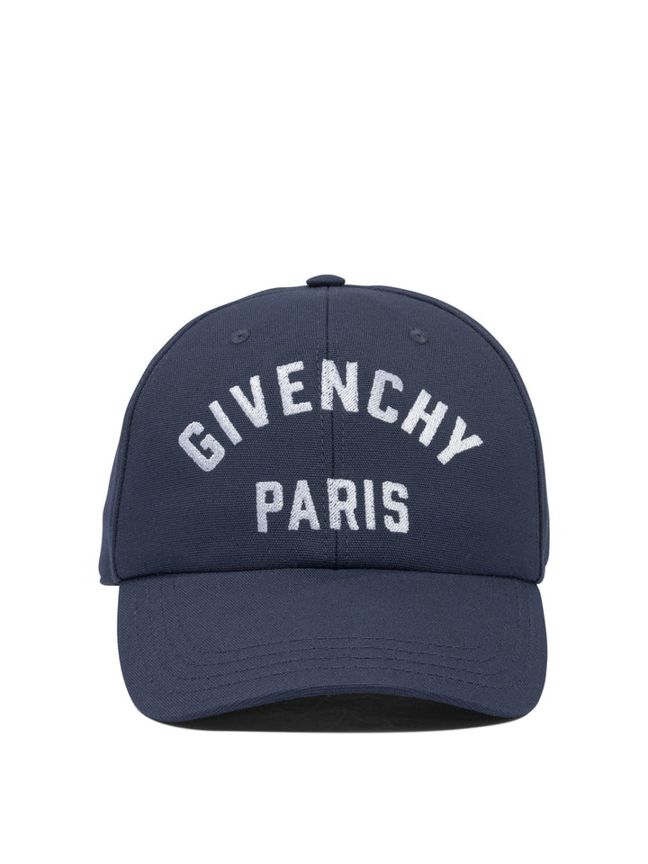 Givenchy Embroidered Trucker Hat Hats - Blue | d03cfa8d50bb222700aa279b7462fd5de9a24a7d