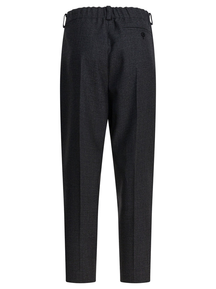Givenchy Wool Tailored Pants Trousers - Grey | 2f752c7a22e1595240aed95714f8ae9836defa6d
