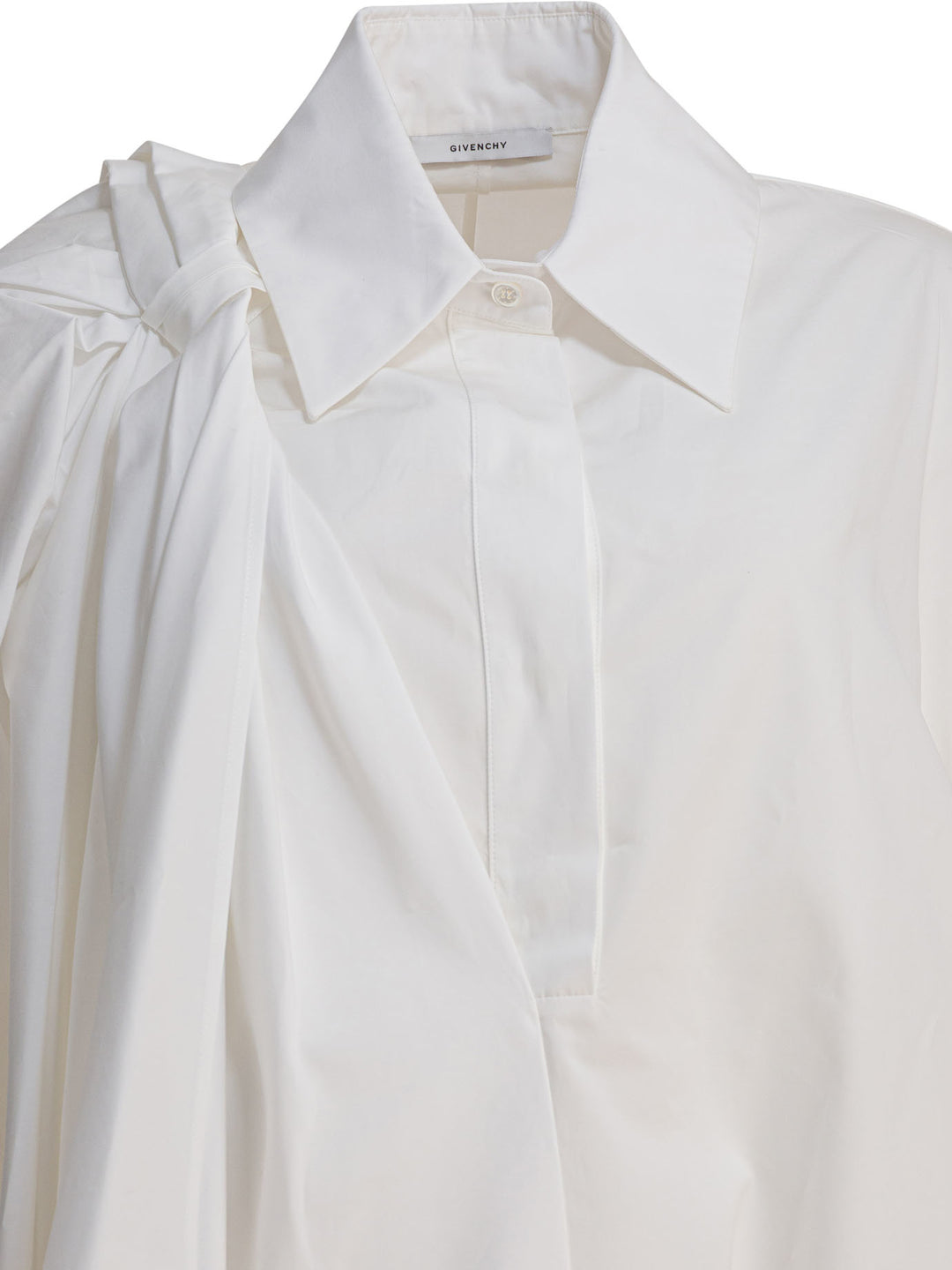 Givenchy Shirt With Bow Shirts - White | cd3e71854dea6f0871105e16fac315f52ba23743