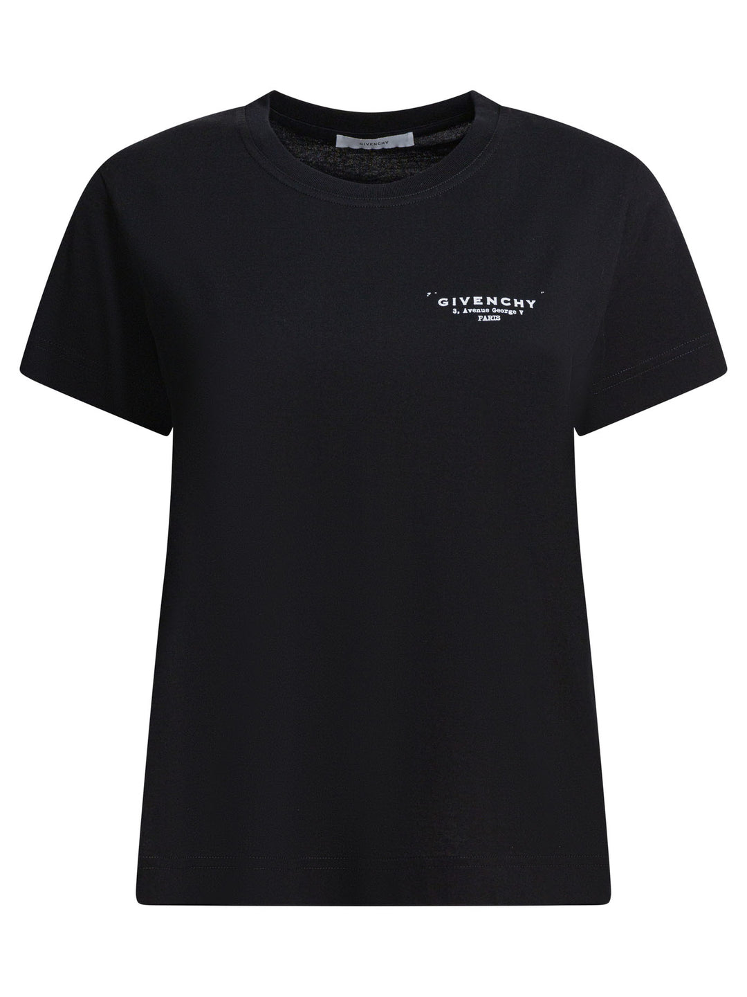 Givenchy T-Shirt With Givenchy Print T-shirts - Black | 7b81e59c458a21e321c135759c9bdb5958e165f5