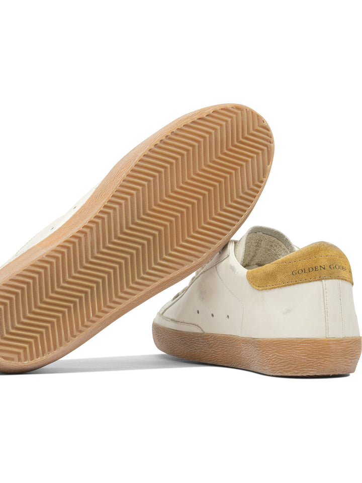 Golden Goose Super-Star Sneakers & Slip-On - White | 4fe3f43875bc132fdf6efc83aa30bbcaeede6a7b