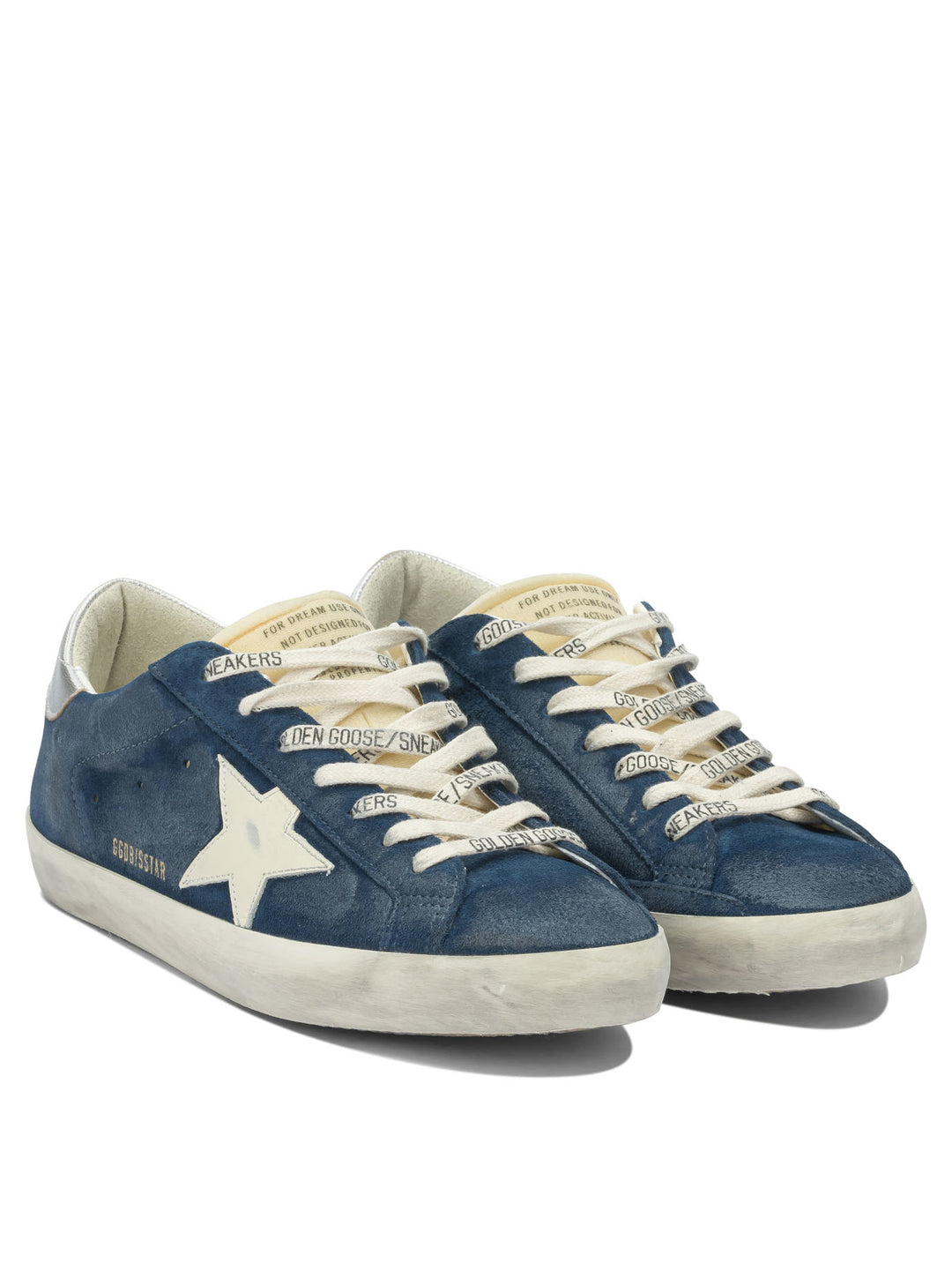 Golden Goose Super Star Sneakers & Slip-On - Blue | d1ede8353456ec1eb452f53d25bca00237fb225c