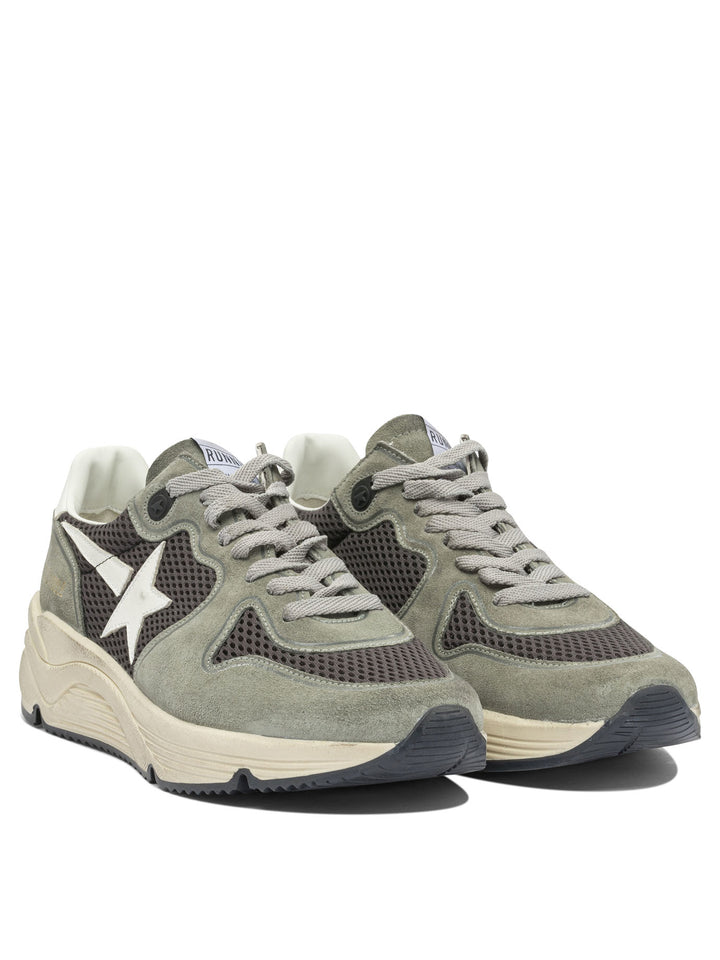 Golden Goose Running Sole Sneakers & Slip-On - Green | 541a8ec210b7d73aafb094e29ff81a26088248e8