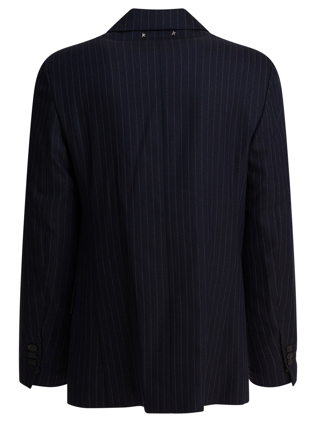 Golden Goose Double-Breasted Wool Blazer Jackets and Coats - Blue | bb7c15ae551e9b9a3593a9446a7ce45acf974b61