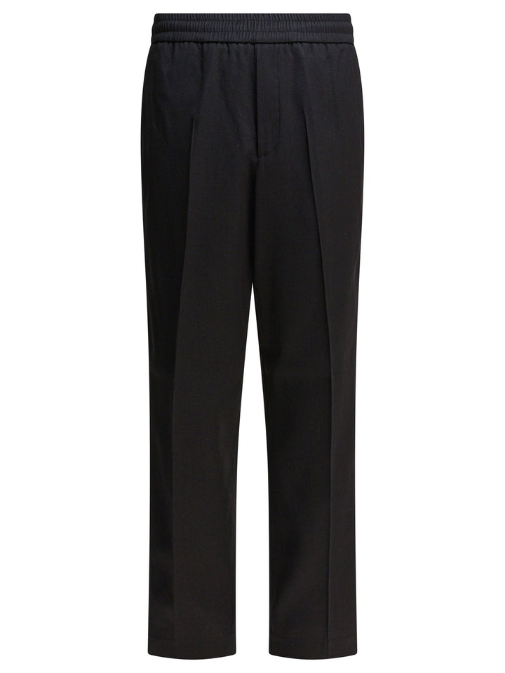 Golden Goose Wool Jogging Pants Trousers - Black | fdec79051df691e26829b6b8034b597349b36c3a