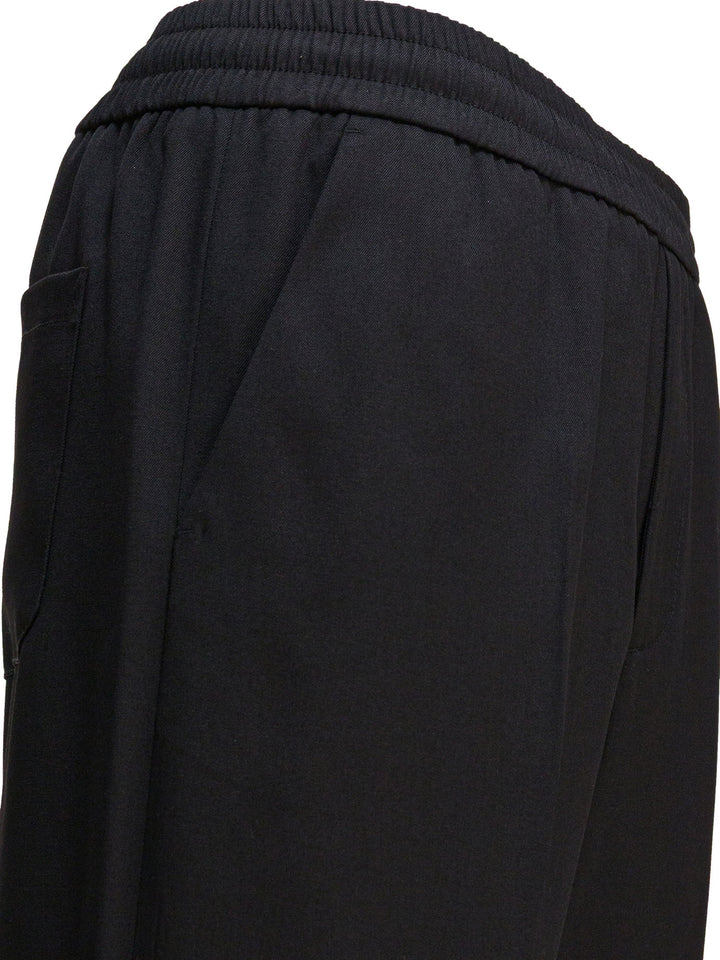 Golden Goose Wool Jogging Pants Trousers - Black | d02aa3698265bf6f4b6bbb2ecfc014a31016f5c6