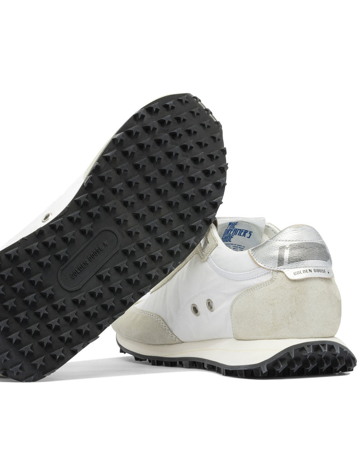Golden Goose Marathon Sneakers & Slip-On - White | 6d39454e8e9fc5dfaae28b6bd24f96de5eef1b87