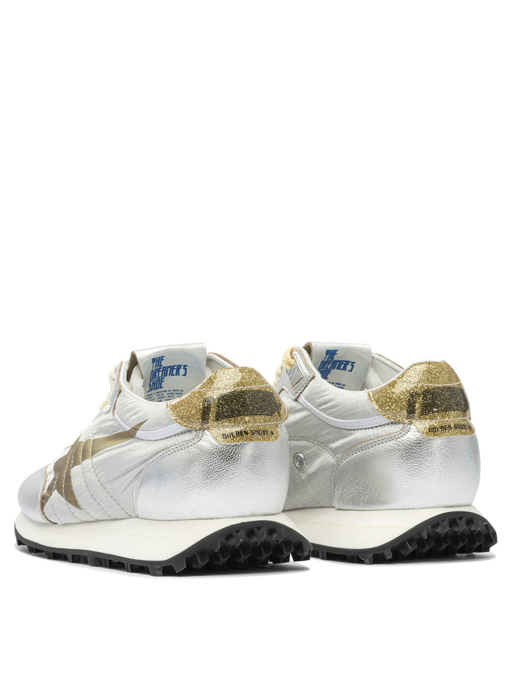 Golden Goose Marathon Sneakers & Slip-On - Silver | add1614432710e2b8d45ba64680c3d4beffd1240