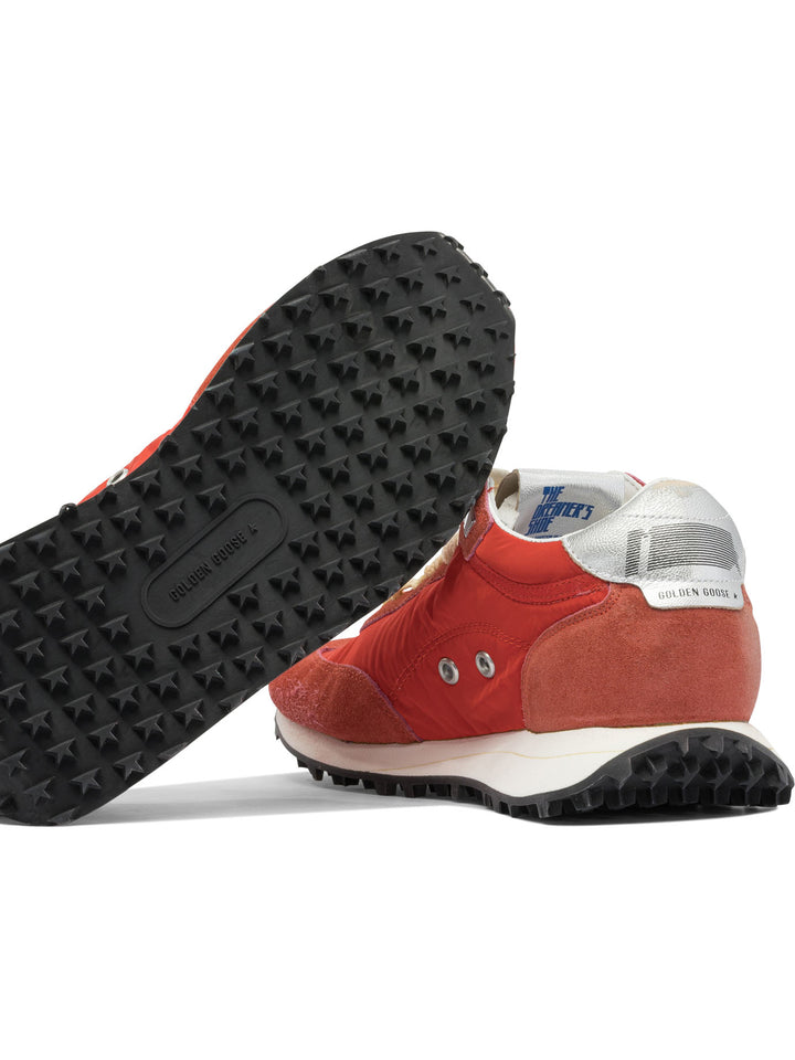 Golden Goose Marathon Sneakers & Slip-On - Red | 768ce348f1e30695831c793436b08ace44358ec0