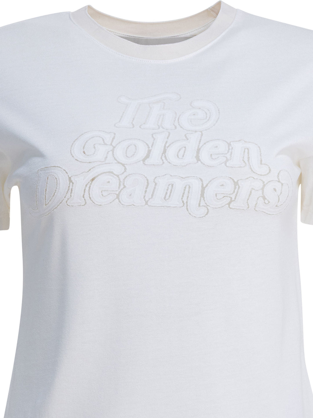 Golden Goose Viscose T-Shirt T-shirts - White | df8c9407a5bd4615b044021c568be8e8f1273713