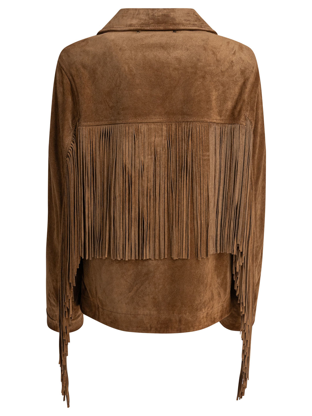 Golden Goose Suede Jacket With Bangs Jackets and Coats - Brown | d136878ca5a1af55badc59878b145b15ea00ba3d