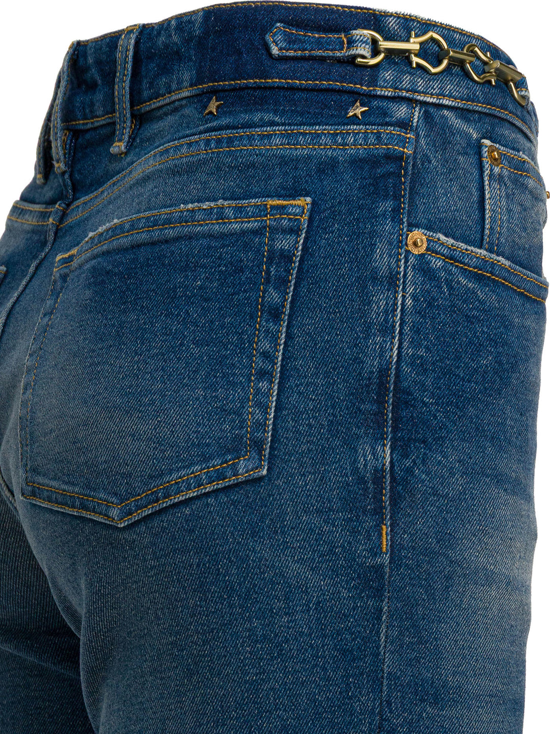 Golden Goose Vintage Bootcut Jeans - Blue | a40273724a80e1f4b478b606453f3809b475fe54