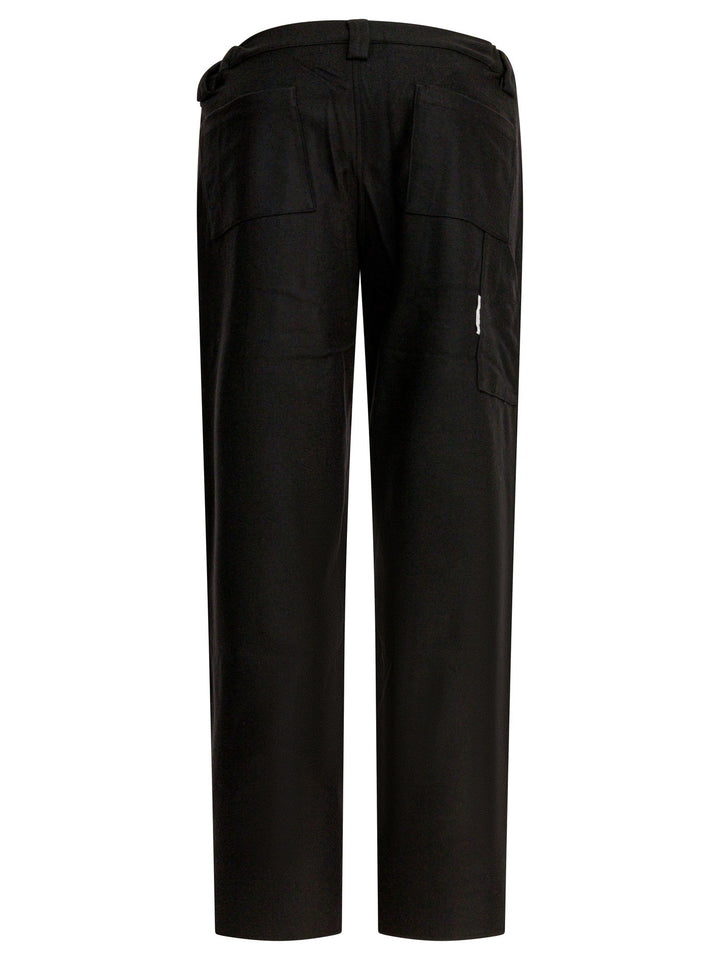Gr10k Wool Blend Pants Trousers - Black | 3a9b33a5010874cf04642866b53193e5b22fb0b3