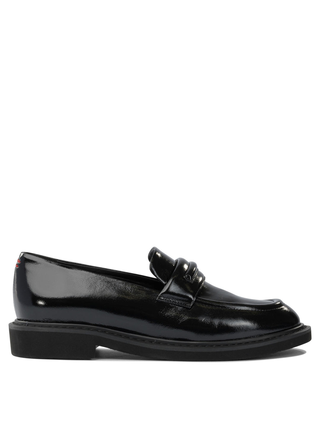 Halmanera Glossy Leather Loafers Loafers & Slippers - Black | c4dba7f86da1db352abb9a4f1ed82e8080c50a96