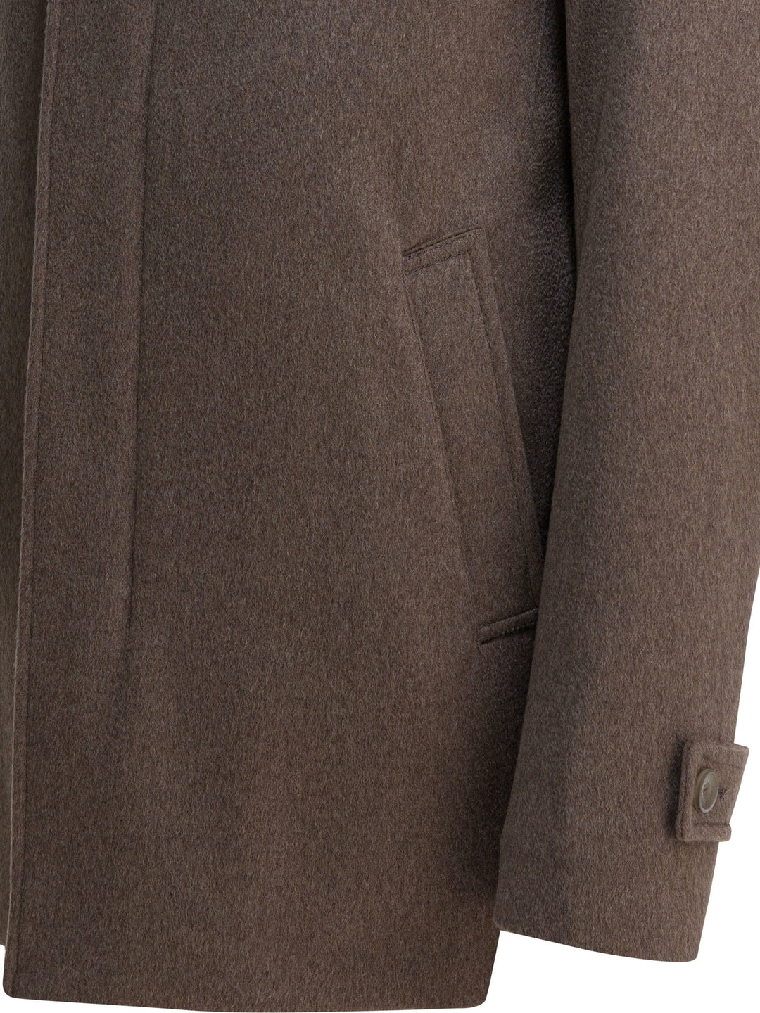 Herno Cashmere Coat Jackets and Coats - Brown | c4d01a6a795dd7cbfae56a23350028cb98619eb3