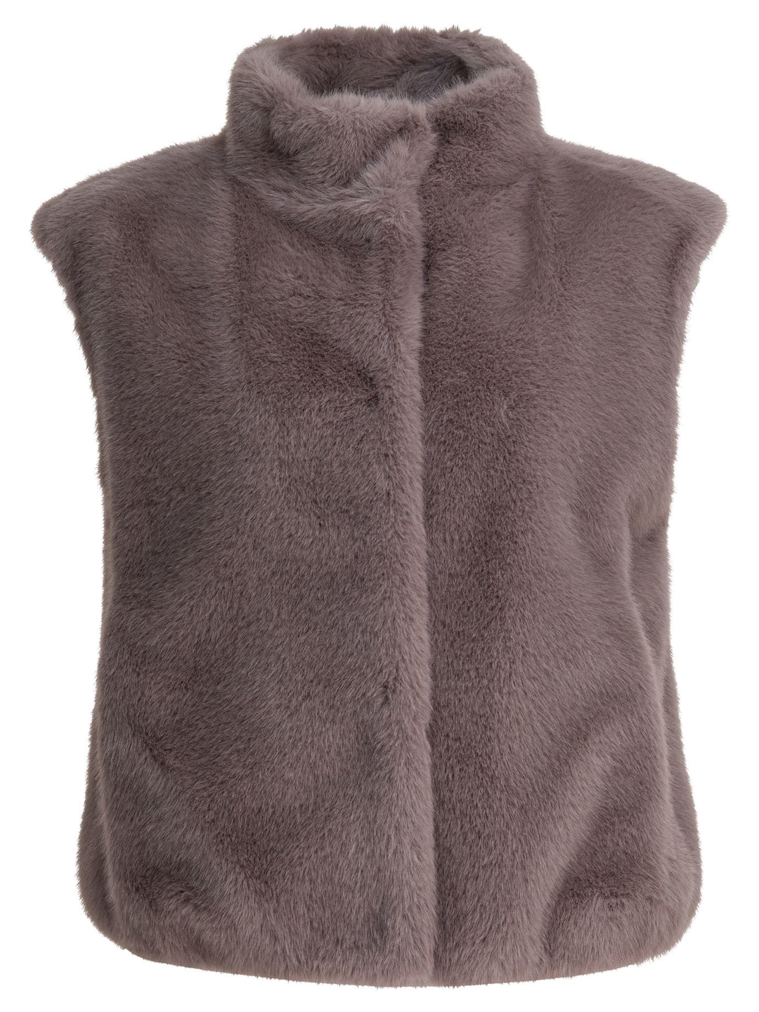 Herno Sleeveless Faux Fur Jacket Jackets and Coats - Pink | e2efb034a281fa1b5fb4422b6b2d0fc50d4fe4c9