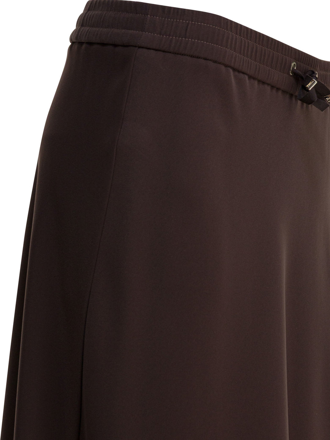 Herno Matte Satin Midi Skirt Skirts - Brown | 125929b92e7d4085a59aba949cd487cdb281f6a7