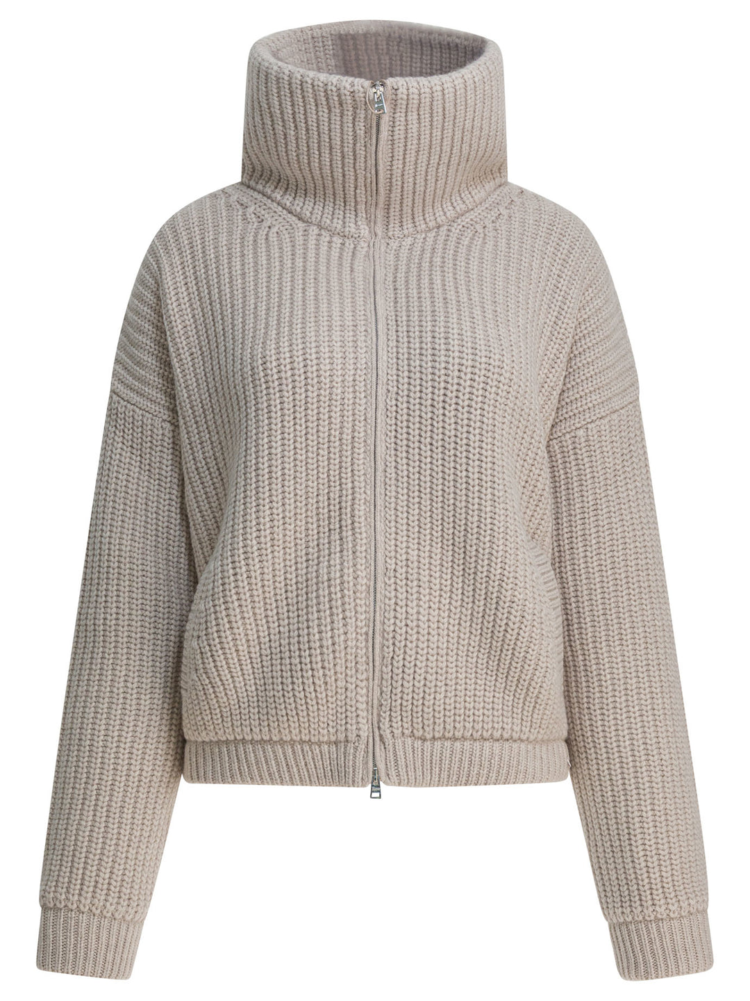 Herno Virgin Wool Cardigan Knitwear - Beige | 6c97efb89a0fa9290444471a21507d2f52906452