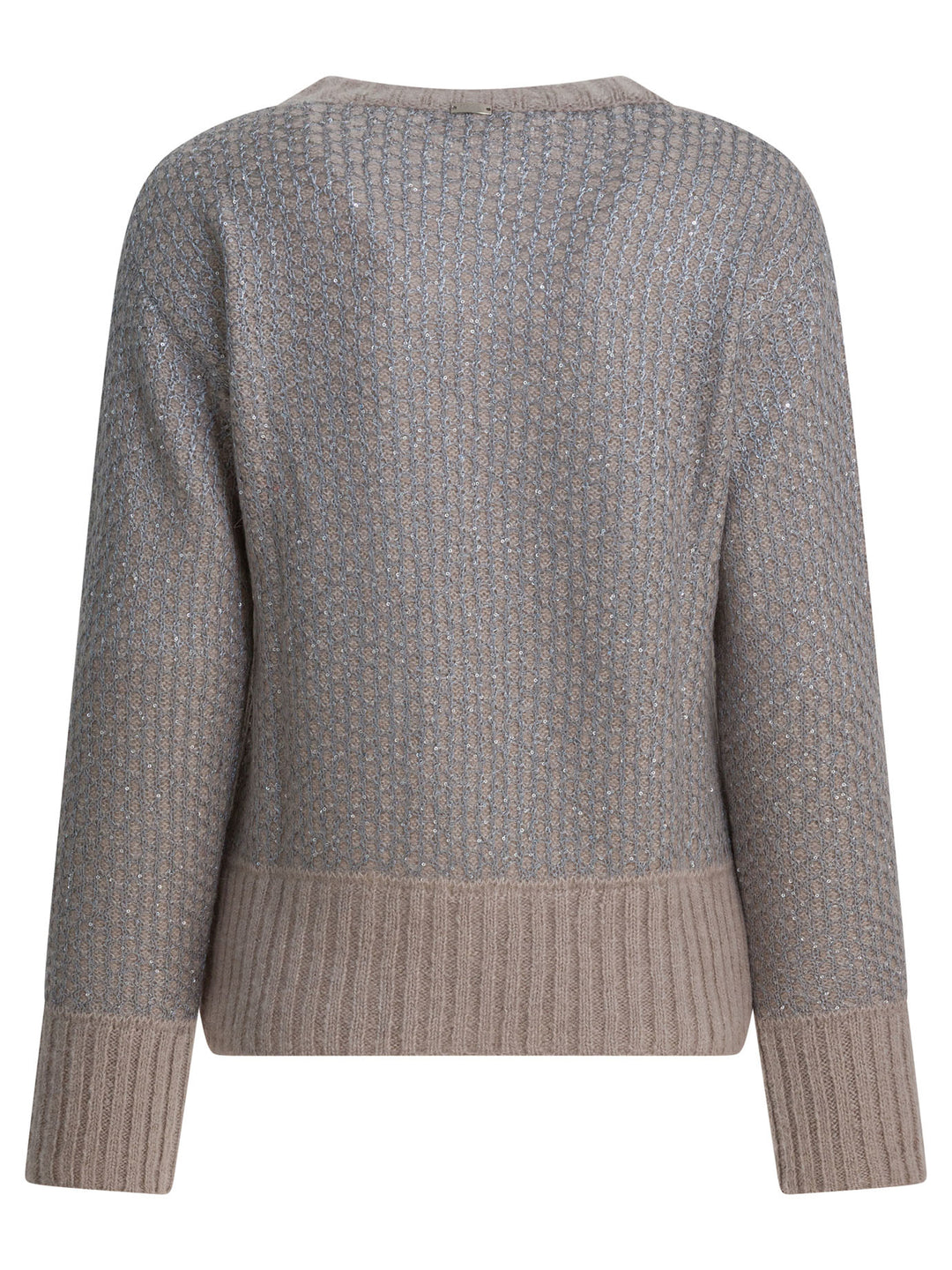 Herno Wool Blend Sweater Knitwear - Beige | de62e8f406081e0b9eb48af992534f6d3d54af4c