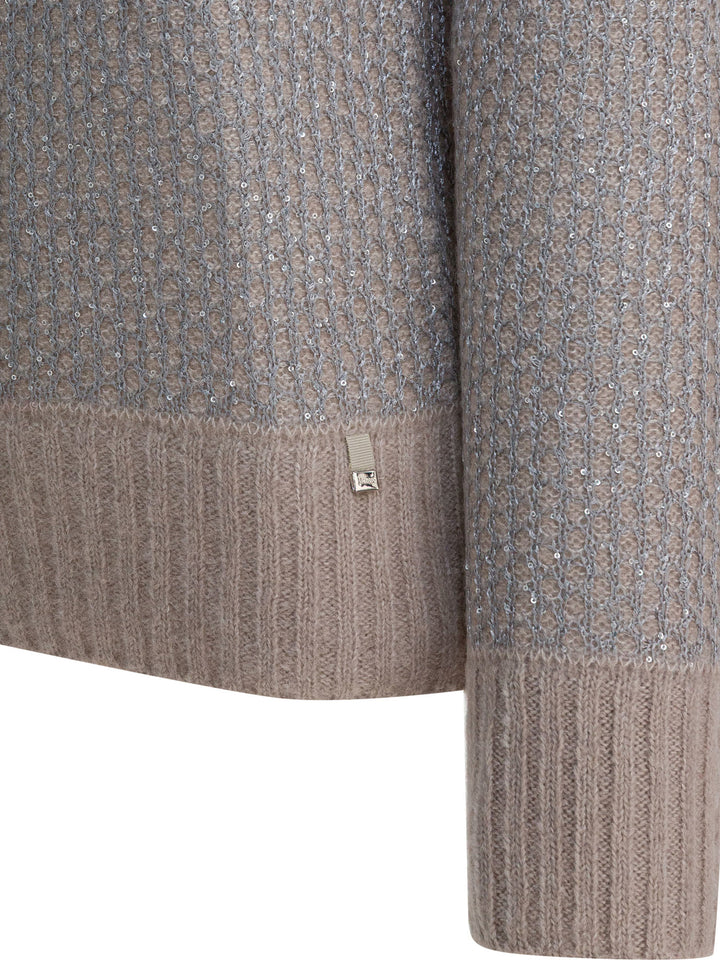 Herno Wool Blend Sweater Knitwear - Beige | 226ce46238b995d9a060c3f8ecd7ed1aac9adaf2