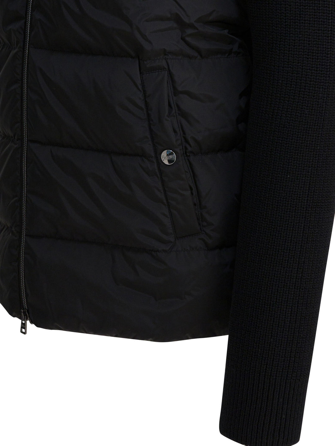 Herno Wool Down Jacket Comforter Jackets and Coats - Black | 2343d61d900b99fdbe7c45c511d96926f48d5a04