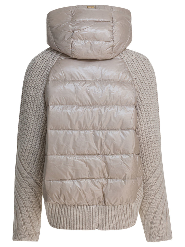 Herno Ultralight Wool And Nylon Down Jacket Jackets and Coats - Beige | c1f21b99a95e5d1795831e60a4594753e53051eb