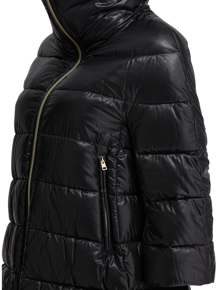 Herno Cleope Jackets and Coats - Black | f93cf43ef9b6f83af9c1743f33b25ec6ffb407d5