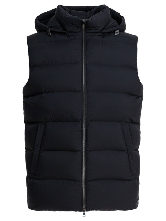 Ecoage Sleeveless Jacket Jackets And Coats Black