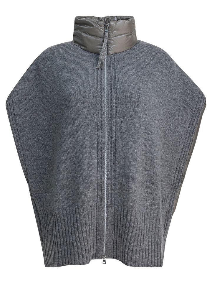Herno Ultralight Wool And Nylon Cape Jackets and Coats - Grey | e87f2e46d5314808fd12268664d2a6941c25de5b