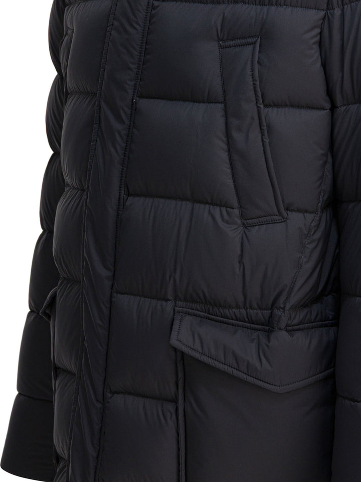 Herno Long Down Jacket With Hood Jackets and Coats - Grey | ca8e7e0c0af9f9b7b8b71738e9cdd6ff9292a633