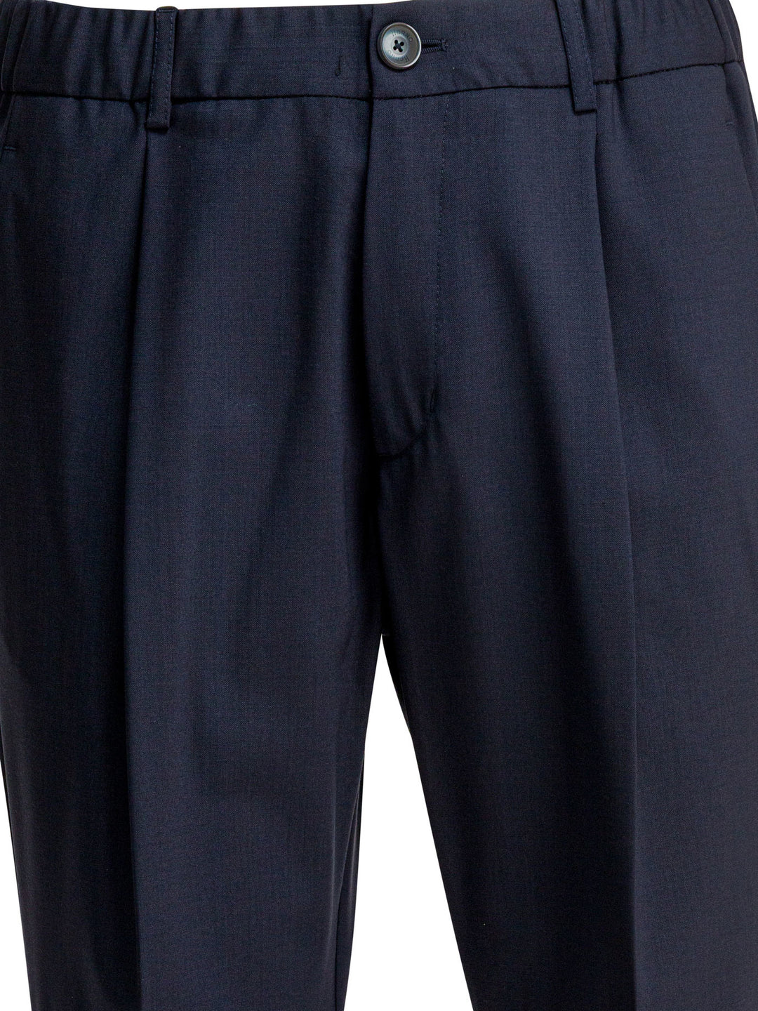 Herno Wool Pants Trousers - Blue | bb888a149588ac53cf81ddd7e39383e38c9eb108