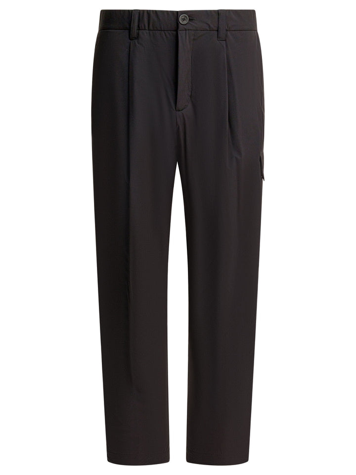 Herno Nylon Cargo Pants Trousers - Black | 0720d1fe5ba931c668ee11b36ea85abbb6735239