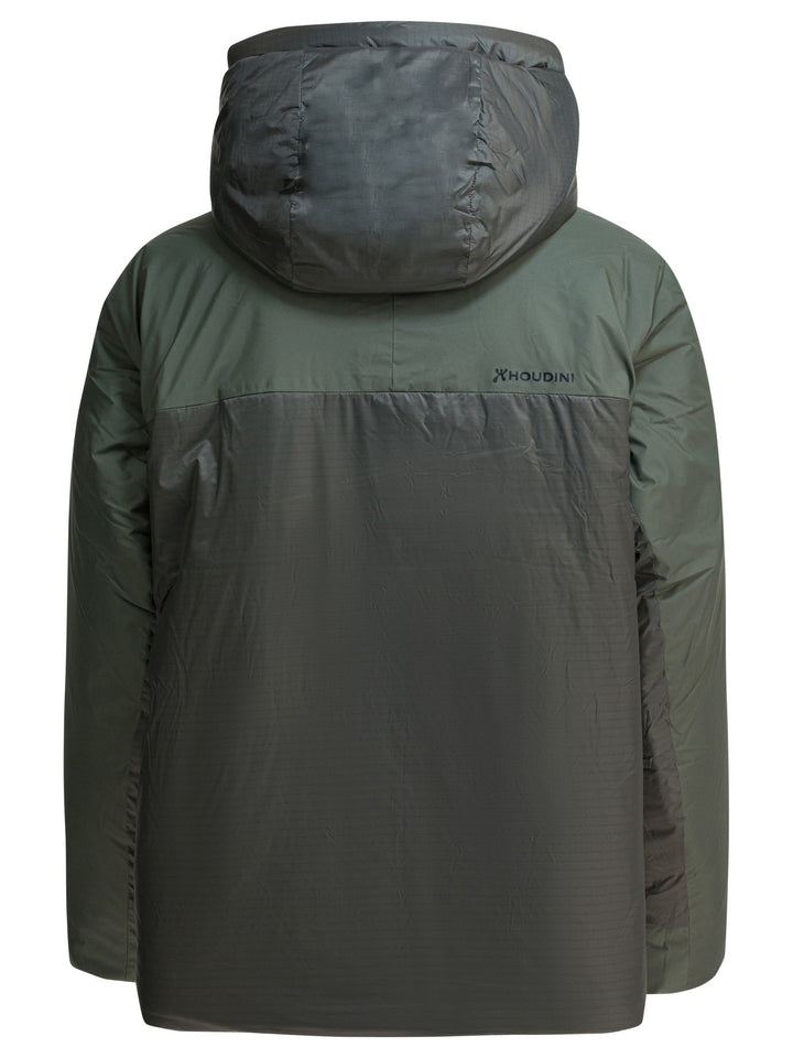 Houdini Sportswear Dunfri Jackets and Coats - Green | 250a711a41363ba4b809cbbb24ddfa7a7c3b934b