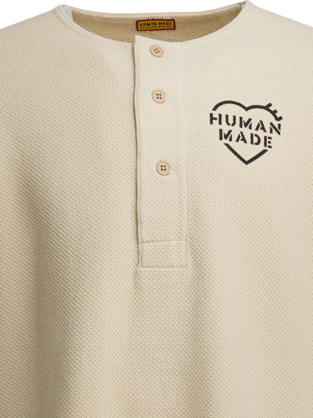 Human Made Henley T-shirts - White | a8a7e4c509702bd1ac7f7336f80ceb96d4a55f22