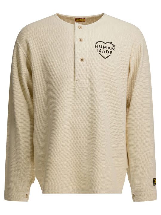 Henley T-Shirts White