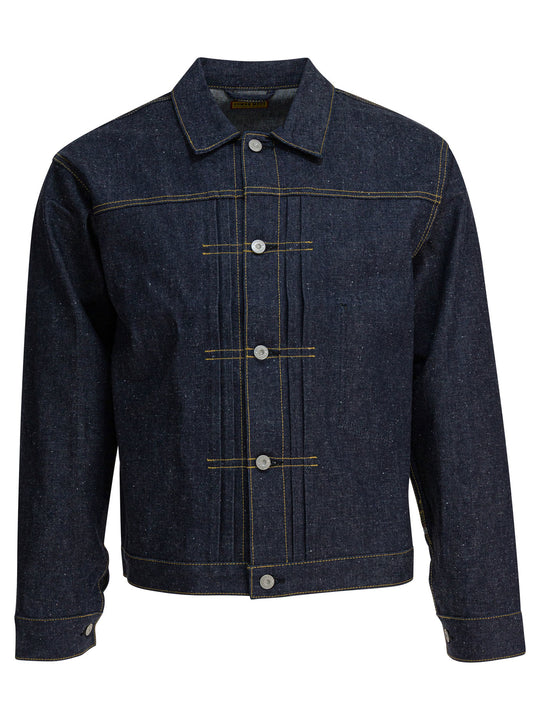 Denim Overshirt Jacket Jackets And Coats Blue
